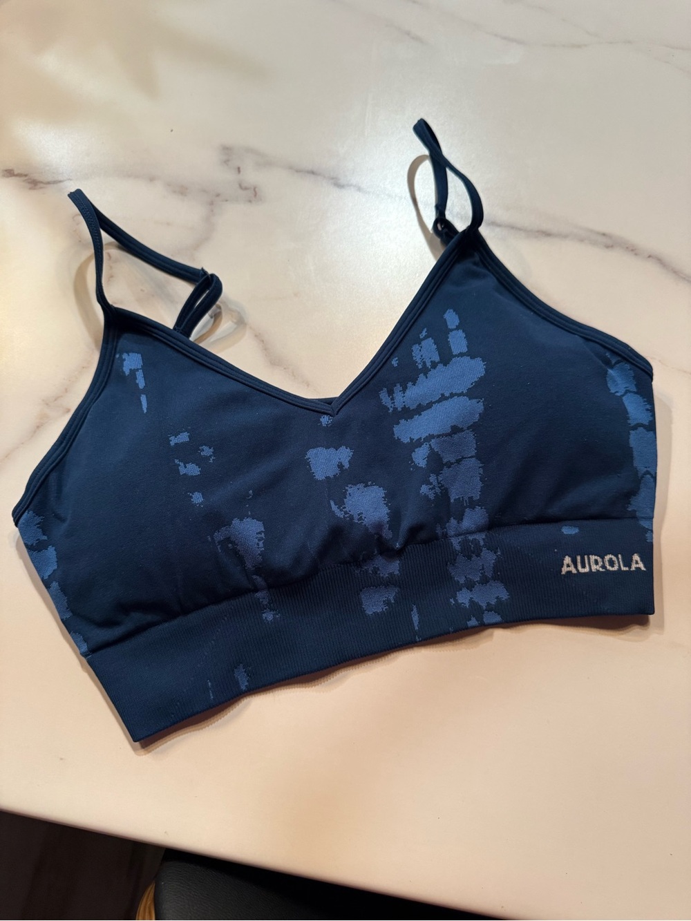 Aurora Navy Seamless Sport Bralette
